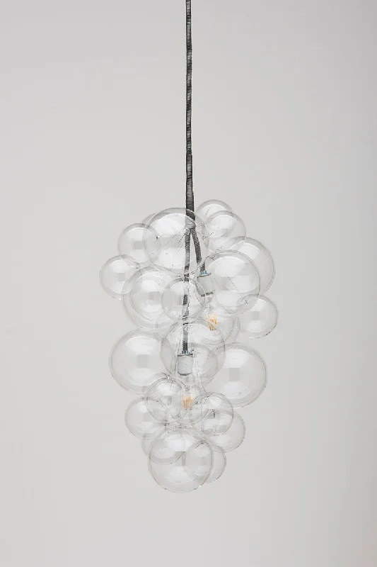 Chandeliers with Adjustable Height for Custom InstallationChandeliers with Adjustable Height for Custom InstallationThe Cascade Glass Bubble Chandelier