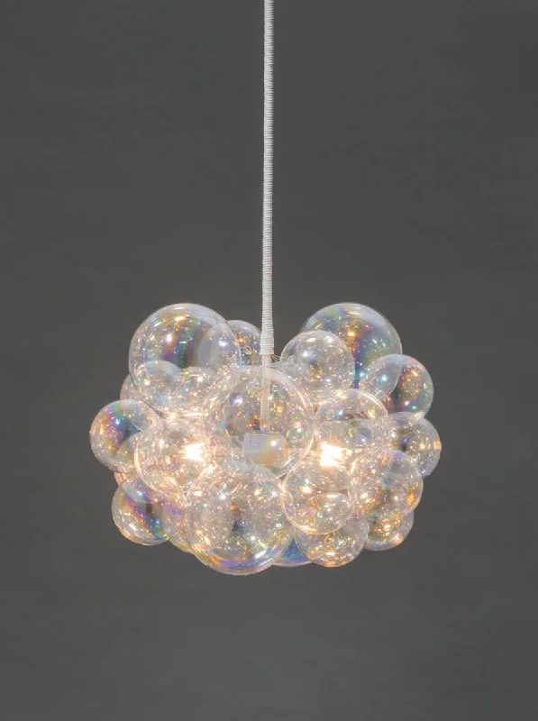 Chandeliers with Frosted Glass for a Softer Light DiffusionChandeliers with Frosted Glass for a Softer Light DiffusionThe Iridescent 25 Bubble Chandelier