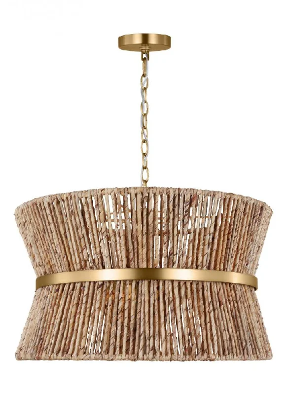 Chandeliers with Metal Frames in Black FinishChandeliers with Metal Frames in Black FinishThurlo Medium Hanging Shade