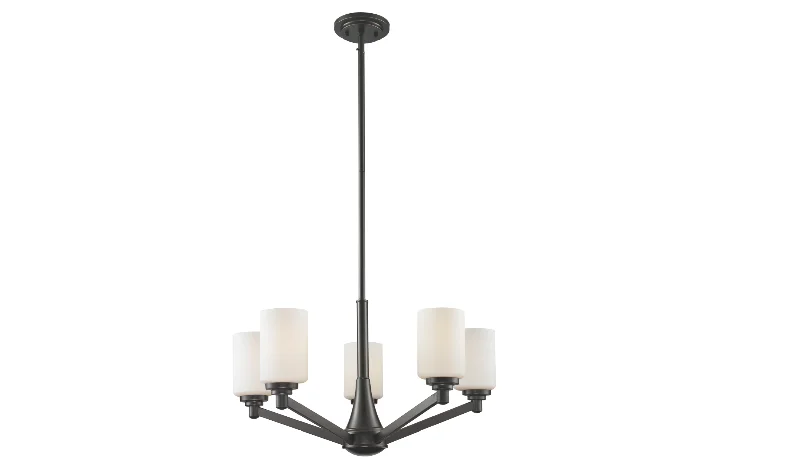 Chandeliers with Murano Glass for a High - End Artistic TouchChandeliers with Murano Glass for a High - End Artistic TouchTyler 5 Light Bronze Chandelier