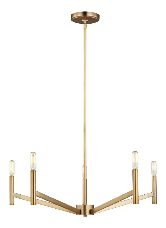 Traditional Brass Chandeliers for Classic InteriorsTraditional Brass Chandeliers for Classic InteriorsVector Five Light Chandelier