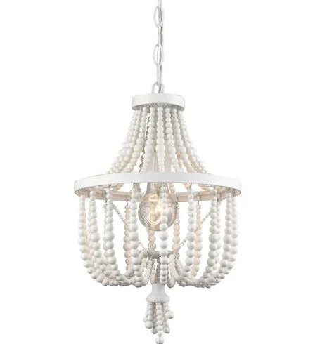 Chandeliers with Venetian Glass for a Luxurious LookChandeliers with Venetian Glass for a Luxurious LookVirgin White Wood Bead Pendant
