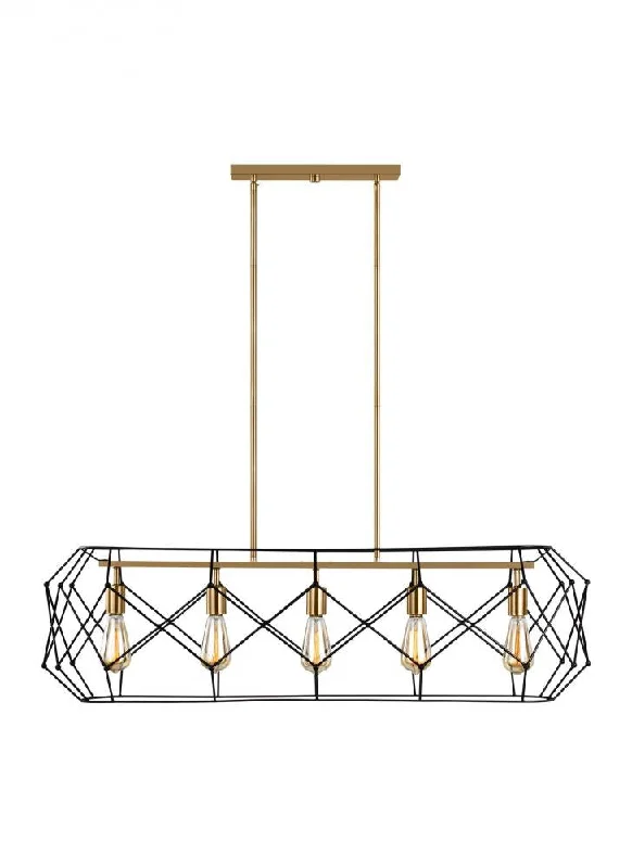 Minimalist Chandeliers for Sleek and Simple InteriorsMinimalist Chandeliers for Sleek and Simple InteriorsZarra Five Light Linear