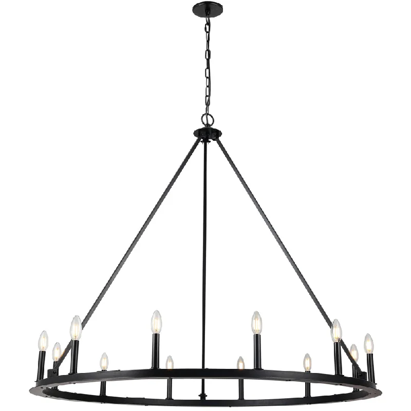 Chandeliers with Clear Crystal for a Sparkling EffectChandeliers with Clear Crystal for a Sparkling Effect12 Lights Incandescent Chandelier, MB