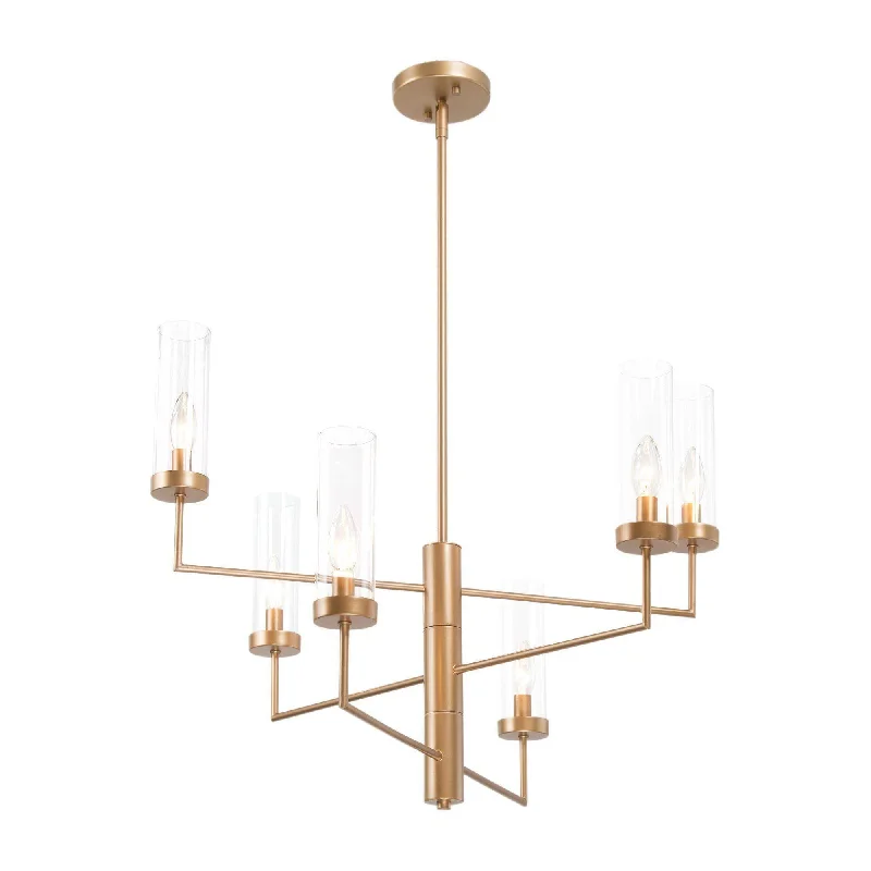 Chandeliers with Multiple Lights for Maximum IlluminationChandeliers with Multiple Lights for Maximum Illumination6-Light Gold Spin Chandeliers