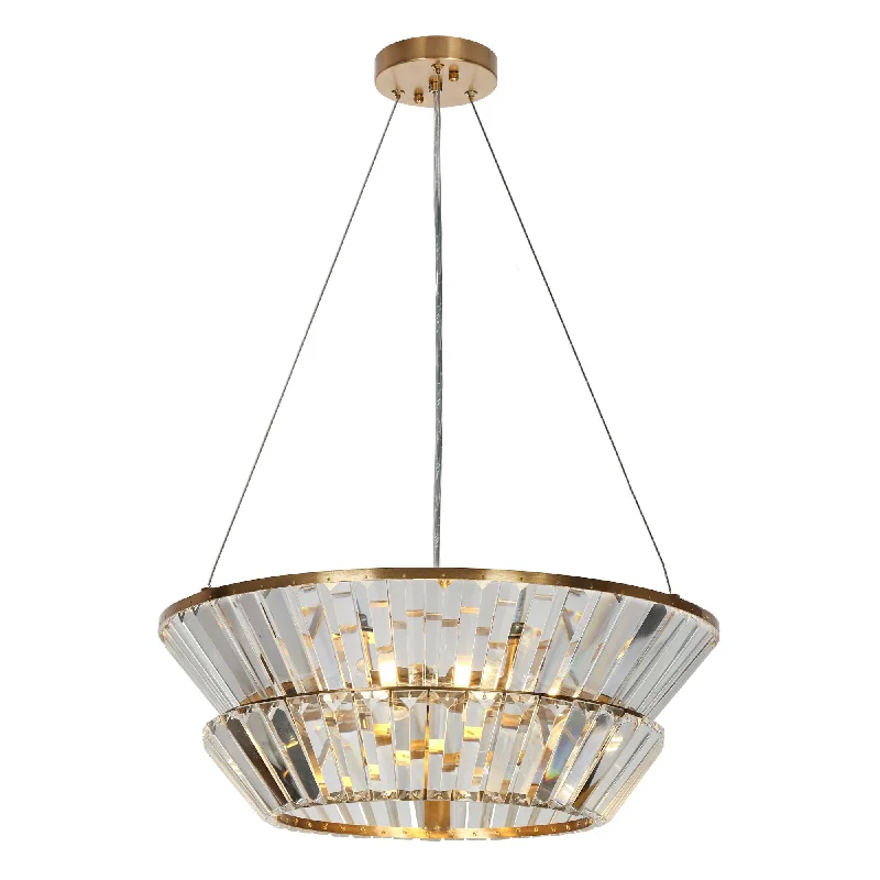 Chandeliers with Frosted Glass for a Softer Light DiffusionChandeliers with Frosted Glass for a Softer Light Diffusion3-Light Chandeliers