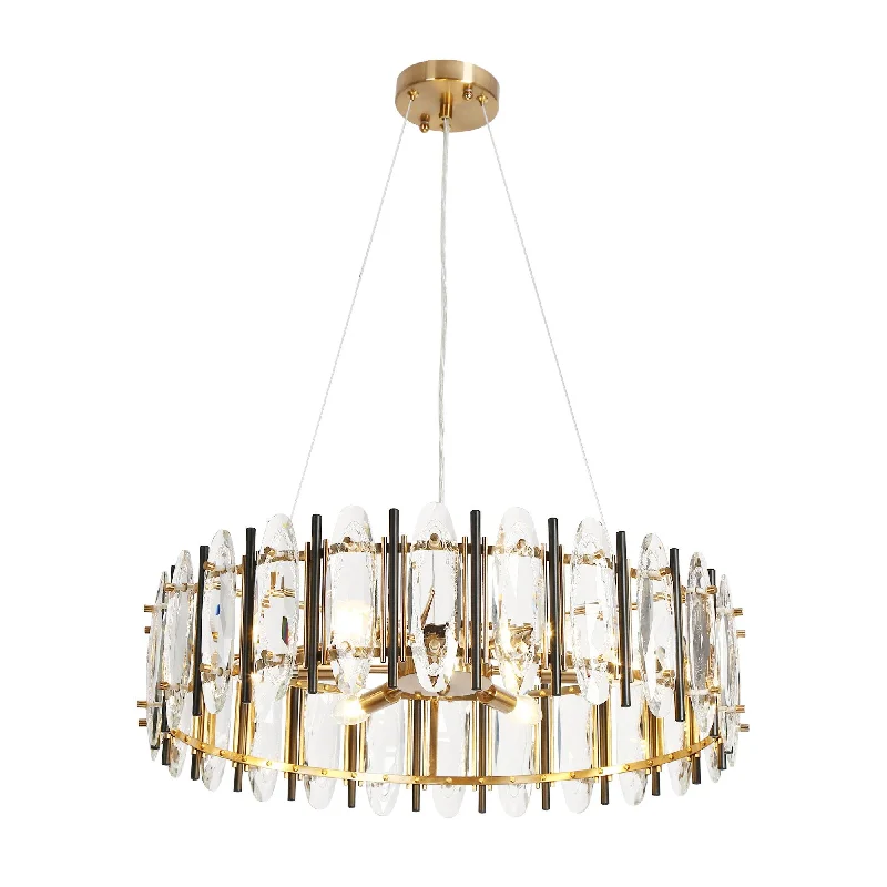 Chandeliers for Living Rooms to Create a Focal PointChandeliers for Living Rooms to Create a Focal Point6-Light Crystal Drum Chandelier