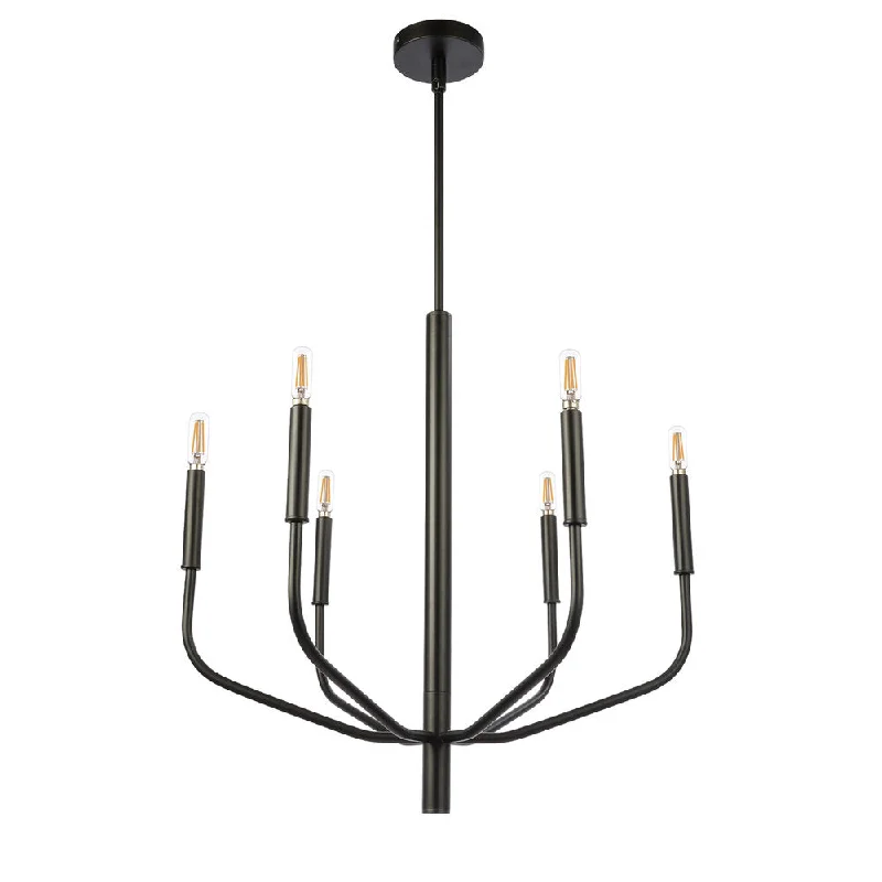 Large Chandeliers for Grand Halls and FoyersLarge Chandeliers for Grand Halls and Foyers6 Lights Chandelier, MB Finish