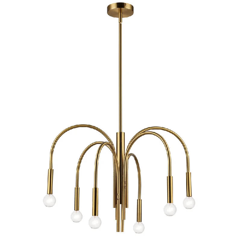 Chandeliers with Venetian Glass for a Luxurious LookChandeliers with Venetian Glass for a Luxurious Look6 Lights Incan Chandelier, AGB