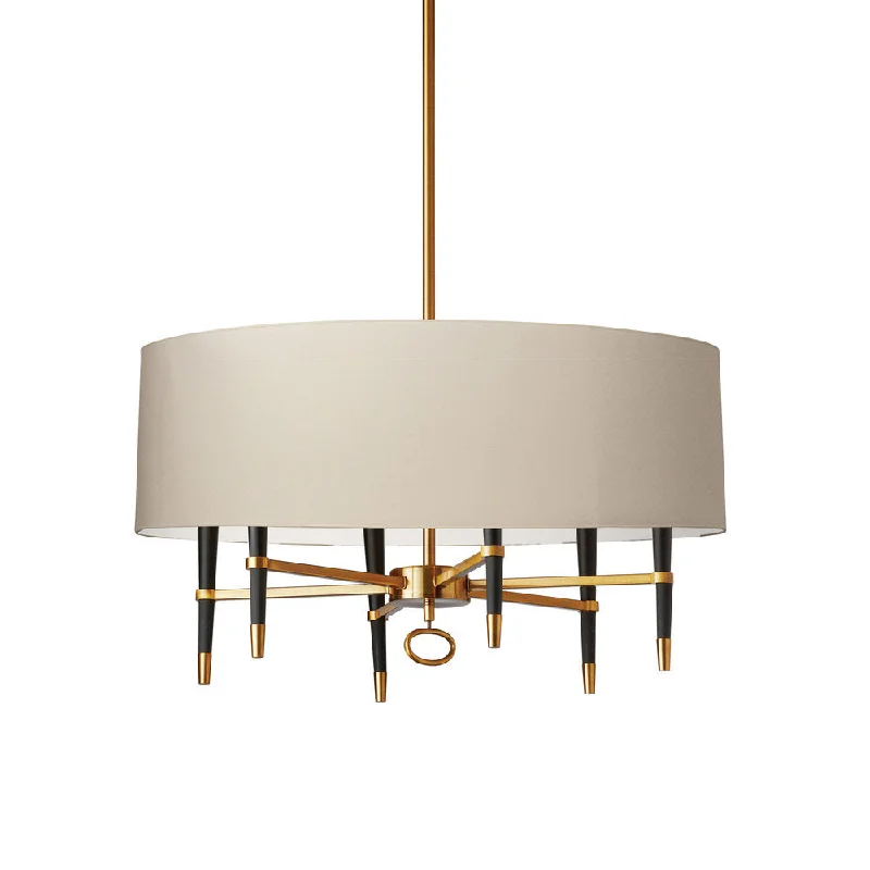 Small Chandeliers for Compact RoomsSmall Chandeliers for Compact Rooms6 Lights Incandescent Chandelier, VB w/ Cream Shade