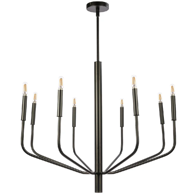 Rustic Wood Chandeliers for Country - Style HousesRustic Wood Chandeliers for Country - Style Houses8 Lights Chandelier, MB Finish