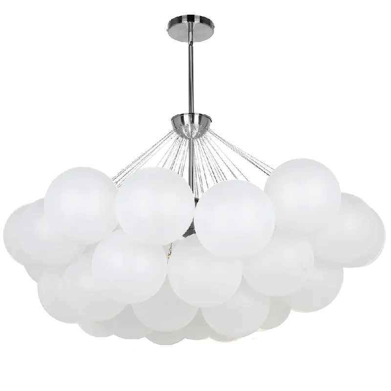 Chandeliers with Adjustable Arms for Directional LightingChandeliers with Adjustable Arms for Directional Lighting8 Lights Chandelier,  PC w/ FR Glass