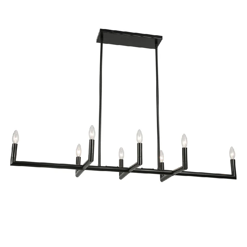 Ceiling - Mounted Chandeliers for Standard CeilingsCeiling - Mounted Chandeliers for Standard Ceilings8 Lights Horiz Chandelier,  MB