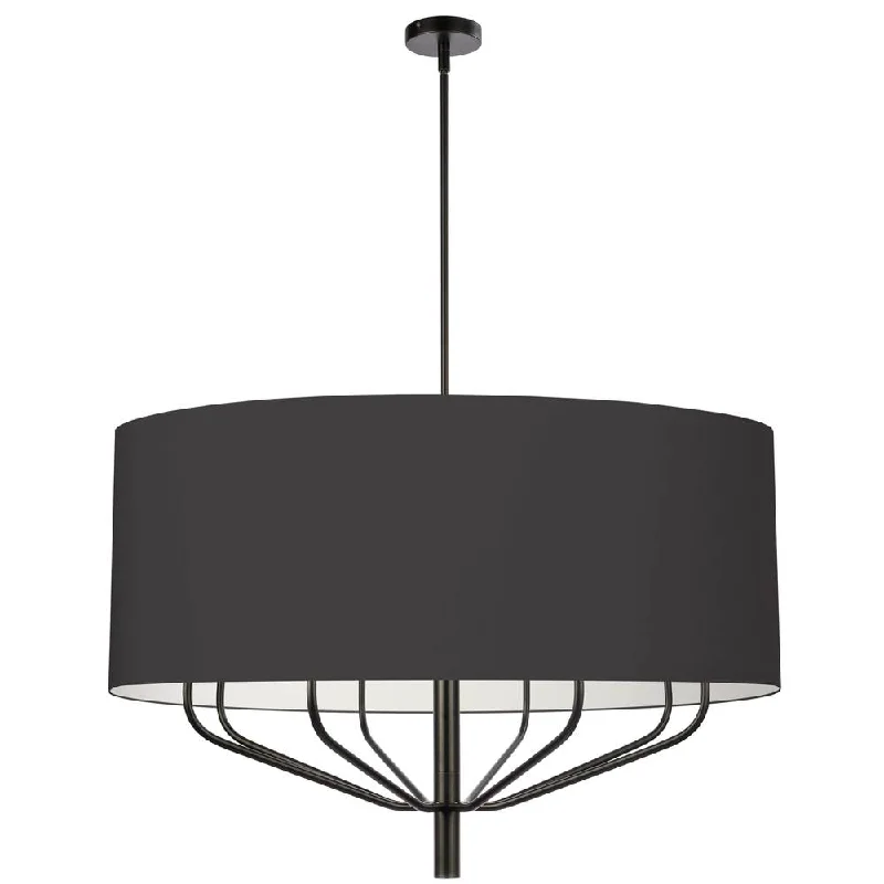Chandeliers with Metal Frames in Copper FinishChandeliers with Metal Frames in Copper Finish8 Lights Incandescent Chandelier, MB w/ WH Shade