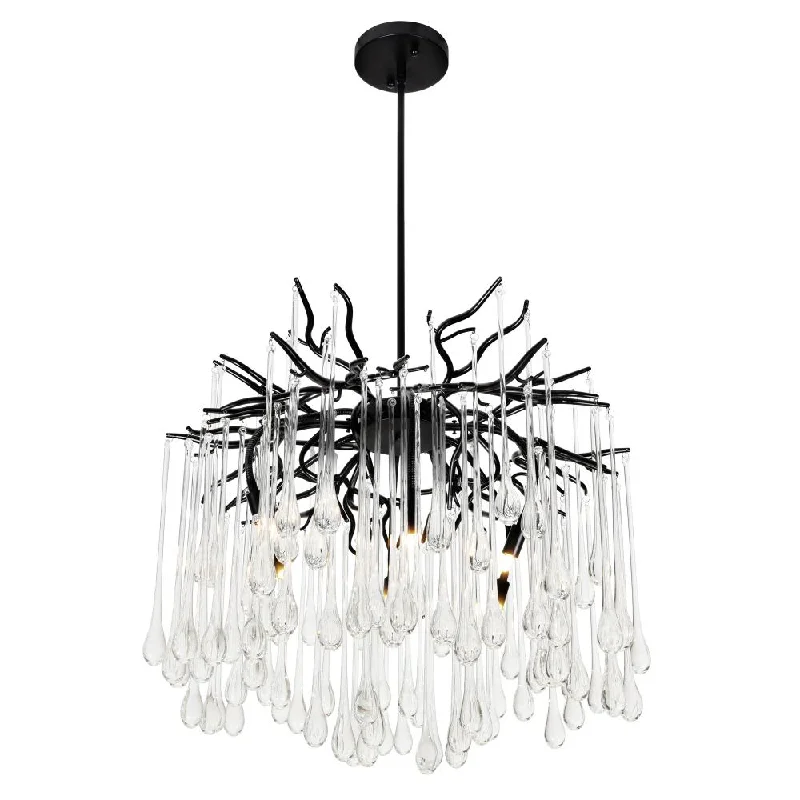 Modern Crystal Chandeliers for Contemporary HomesModern Crystal Chandeliers for Contemporary HomesAnita 6 Light Chandelier With Black Finish