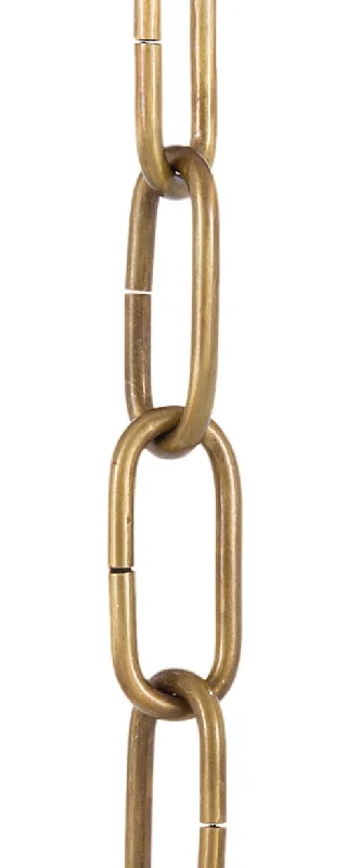 Large Chandeliers for Grand Halls and FoyersLarge Chandeliers for Grand Halls and FoyersAntique Brass Finish 8 Gauge Straight Sided Oval Chain