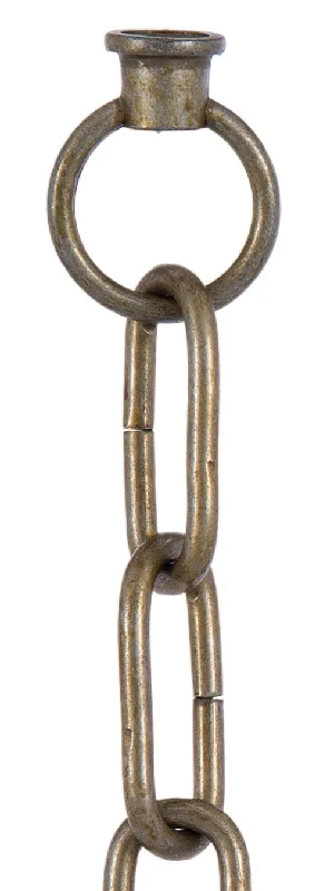 Chandeliers with Metal Frames in Bronze FinishChandeliers with Metal Frames in Bronze FinishAntique Brass Finish Chain with Connecting Loops