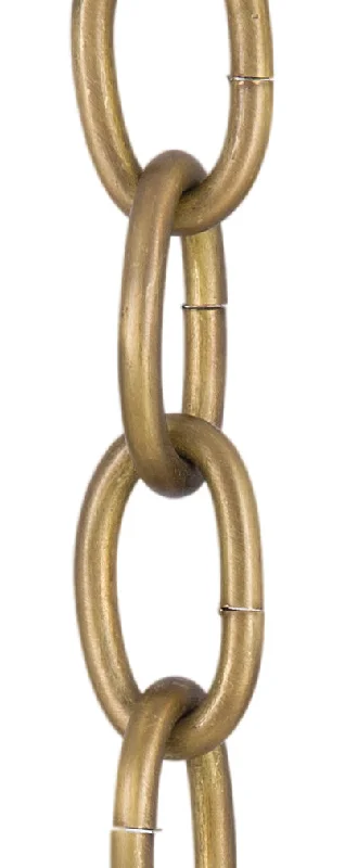 Rustic Wood Chandeliers for Country - Style HousesRustic Wood Chandeliers for Country - Style HousesAntique Brass Finish Large Loop 5 Gauge Oval Chain
