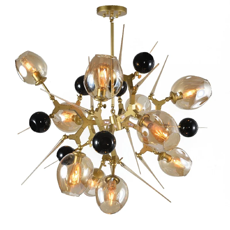 Chandeliers with Multiple Lights for Maximum IlluminationChandeliers with Multiple Lights for Maximum IlluminationBethel International BE01 Chandelier Light - Gold
