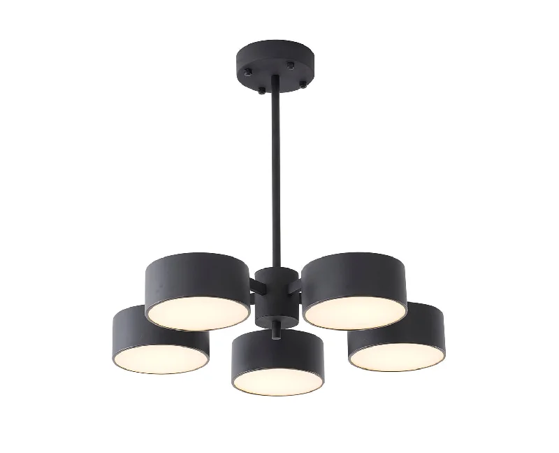 Large Chandeliers for Grand Halls and FoyersLarge Chandeliers for Grand Halls and FoyersBethel International BE11C24B Chandelier Light - Black