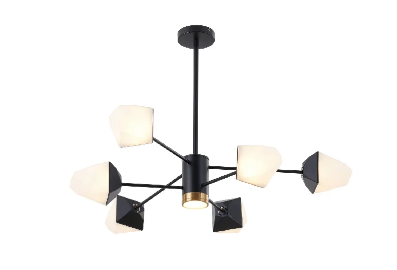 Chandeliers with Sputnik - Style Design for a Futuristic VibeChandeliers with Sputnik - Style Design for a Futuristic VibeBethel International BE22C25B Chandelier Light - Black