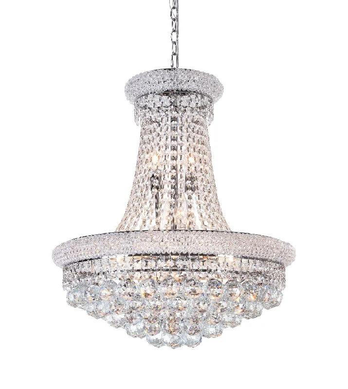 Chandeliers with Colored Glass for a Splash of ColorChandeliers with Colored Glass for a Splash of ColorBethel International BET12CH Chandelier Light - Chrome