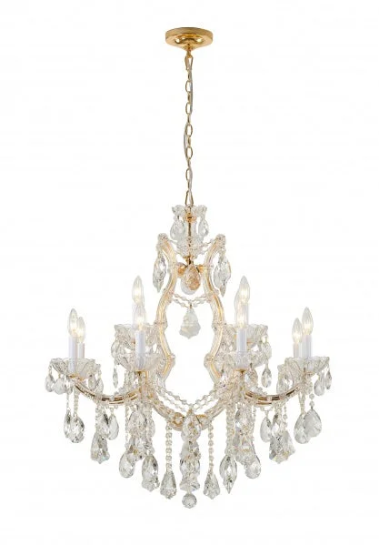 Art Deco Chandeliers for a Retro - Glam LookArt Deco Chandeliers for a Retro - Glam LookBethel International BET26 Chandelier Light - Gold