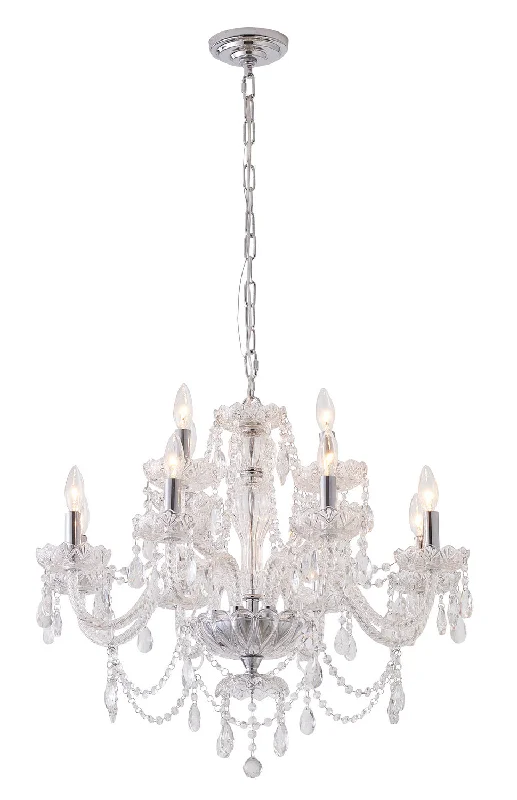 Minimalist Chandeliers for Sleek and Simple InteriorsMinimalist Chandeliers for Sleek and Simple InteriorsBethel International CH03C29CH Chandelier Light - Chrome