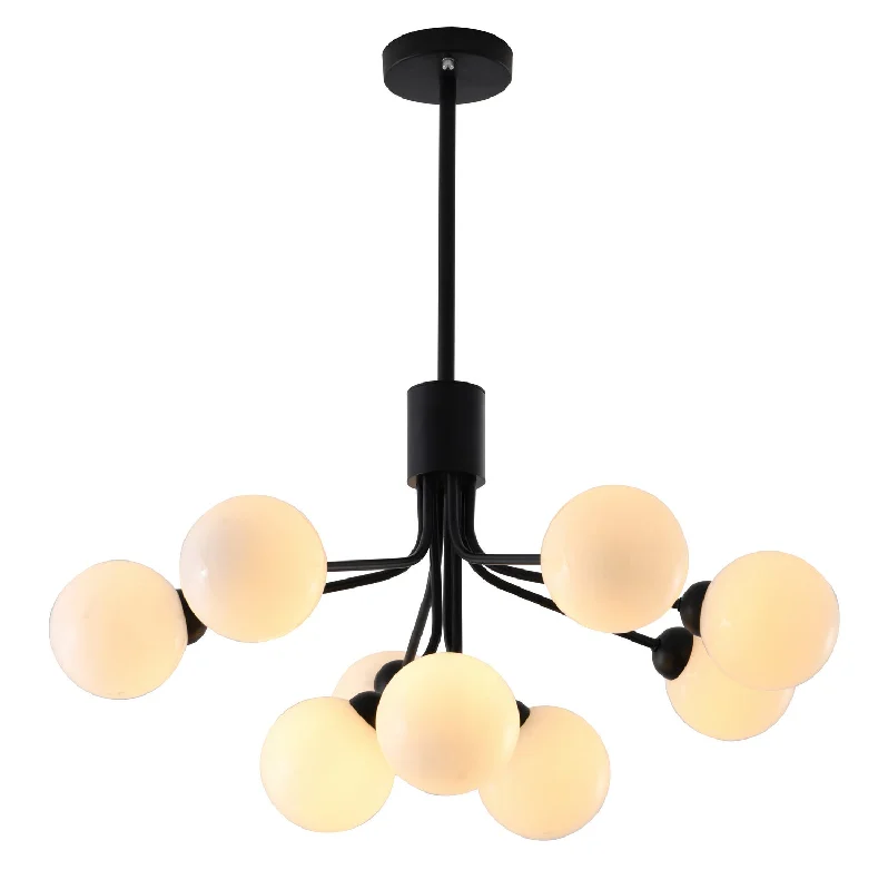 Minimalist Chandeliers for Sleek and Simple InteriorsMinimalist Chandeliers for Sleek and Simple InteriorsBethel International DLS32C23W Chandelier Light - Black