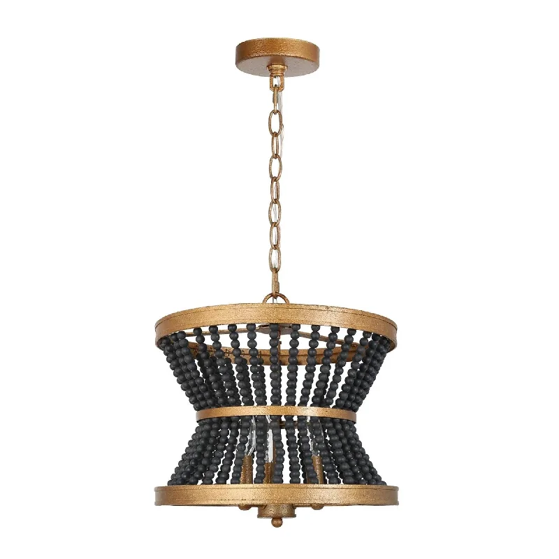 Mid - Century Modern Chandeliers for Vintage AppealMid - Century Modern Chandeliers for Vintage AppealCassandralic 3-Light Mini Black Chandelier