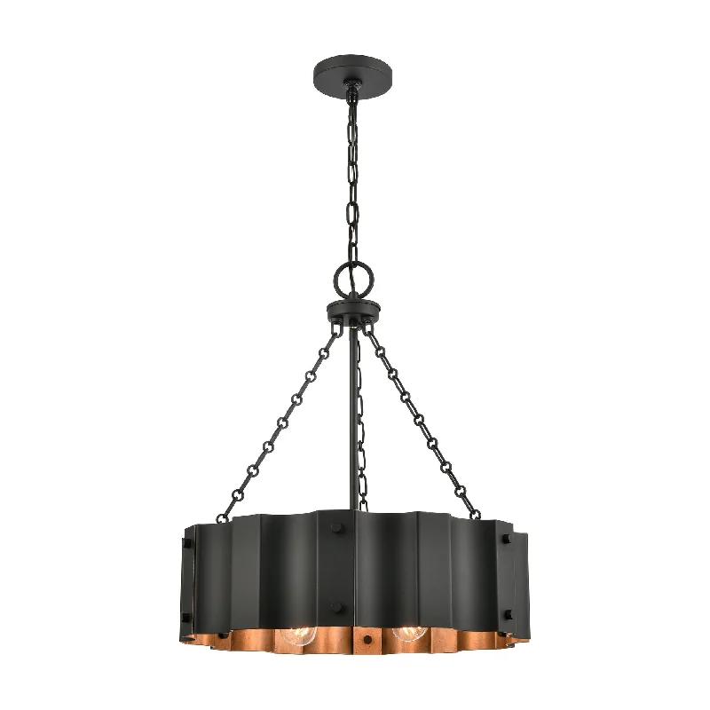 Chandeliers with Frosted Glass for a Softer Light DiffusionChandeliers with Frosted Glass for a Softer Light DiffusionClausten 4-Light Chandelier Shade by ELK Lighting