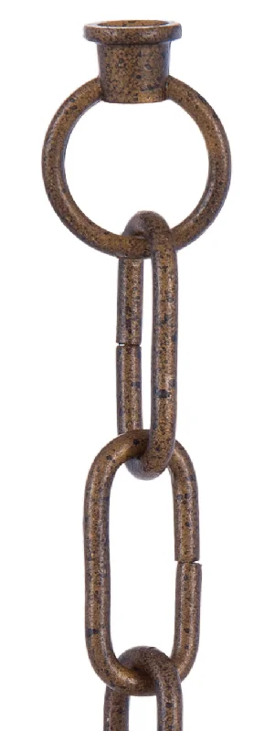 Chandeliers for High Ceilings to Fill Vertical SpaceChandeliers for High Ceilings to Fill Vertical SpaceFaux Rust Finish Chain with Connecting Loops