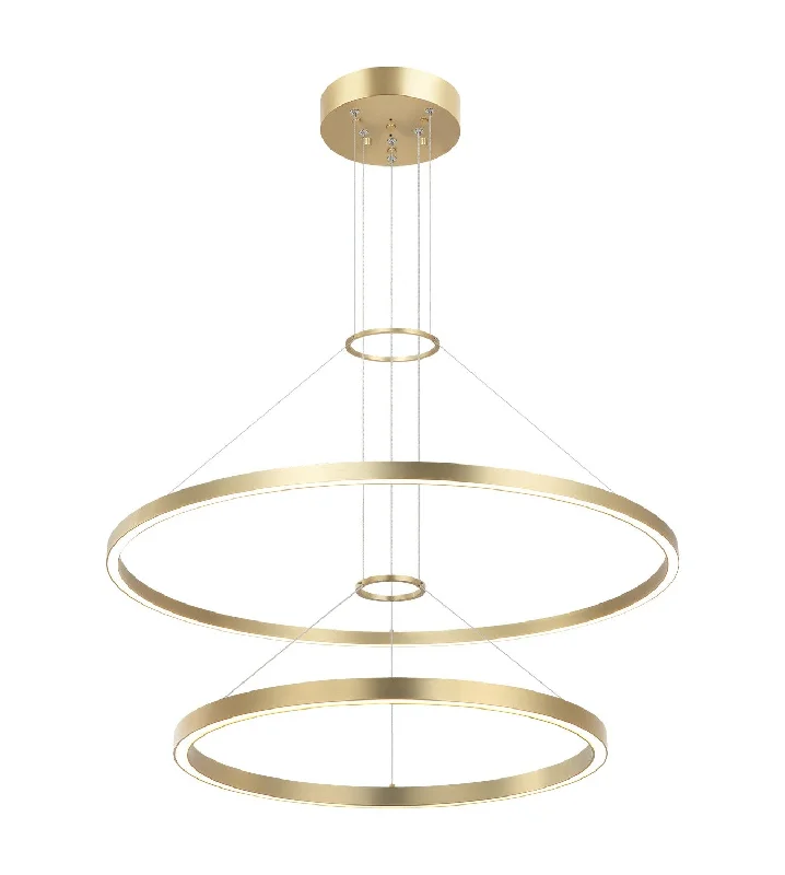 Chandeliers with Metal Frames in Black FinishChandeliers with Metal Frames in Black FinishO'Hara LED Chandelier