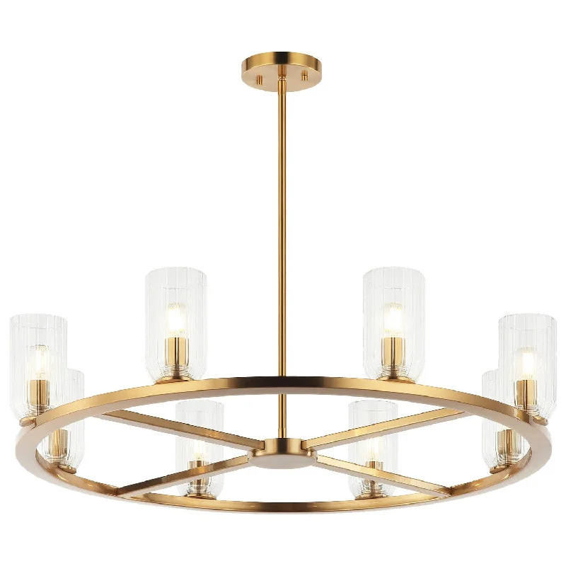 Chandeliers with Candle - Style Bulbs for a Classic AestheticChandeliers with Candle - Style Bulbs for a Classic AestheticWestlock Eight Light Pendant