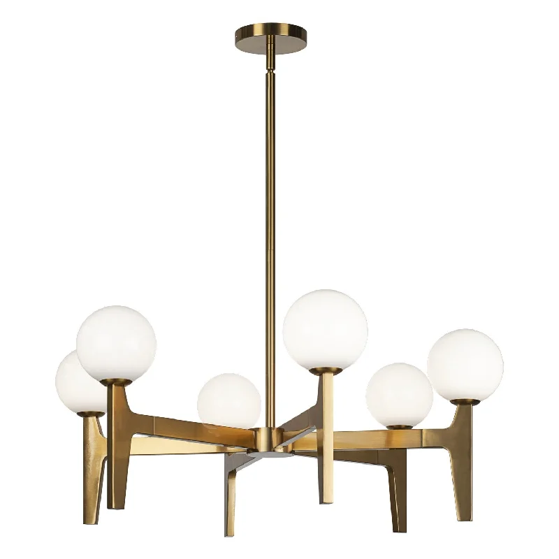 Chandeliers with Frosted Glass for a Softer Light DiffusionChandeliers with Frosted Glass for a Softer Light DiffusionScriben LED Pendant