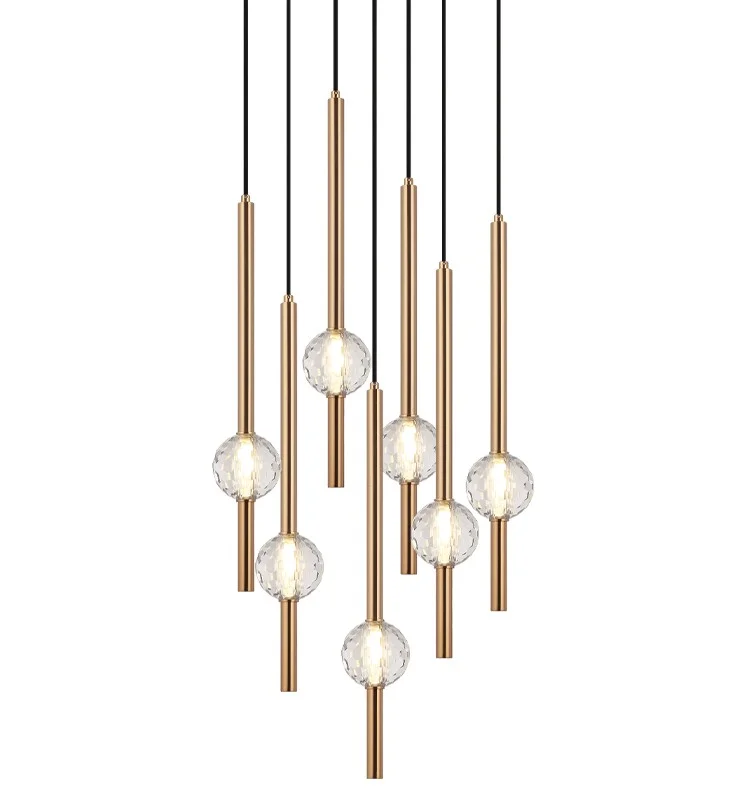Ceiling - Mounted Chandeliers for Standard CeilingsCeiling - Mounted Chandeliers for Standard CeilingsWindchimer Seven Light Pendant