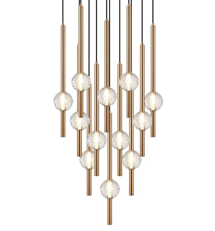 Chandeliers with Adjustable Arms for Directional LightingChandeliers with Adjustable Arms for Directional LightingWindchimer 12 Light Pendant