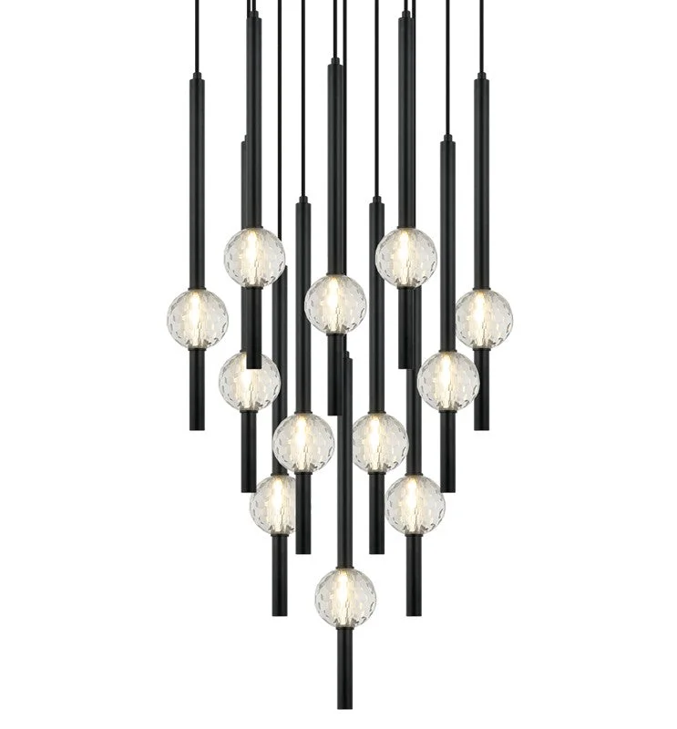 Minimalist Chandeliers for Sleek and Simple InteriorsMinimalist Chandeliers for Sleek and Simple InteriorsWindchimer 12 Light Pendant