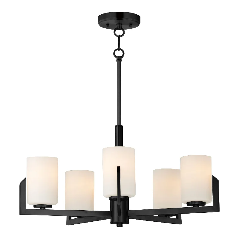 Chandeliers with Murano Glass for a High - End Artistic TouchChandeliers with Murano Glass for a High - End Artistic TouchDart 5-Light Chandelier