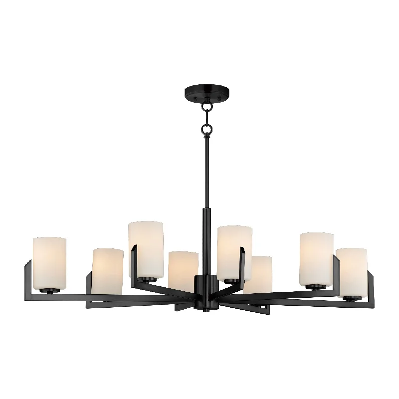 Chandeliers with Candle - Style Bulbs for a Classic AestheticChandeliers with Candle - Style Bulbs for a Classic AestheticDart 8-Light Chandelier