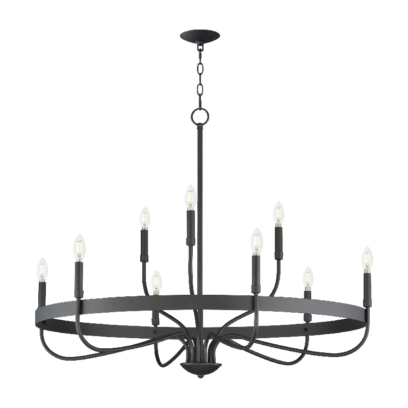 Chandeliers with Adjustable Height for Custom InstallationChandeliers with Adjustable Height for Custom InstallationFrankie 9-Light Chandelier