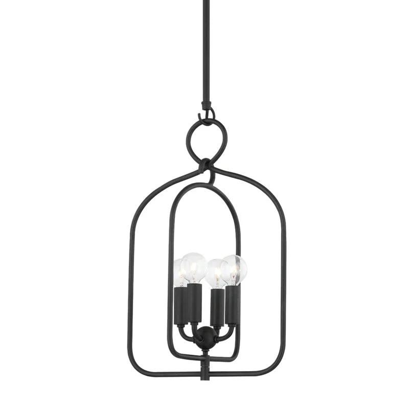 Chandeliers with Adjustable Height for Custom InstallationChandeliers with Adjustable Height for Custom InstallationMitzi Mallory H512701S-AI Chandelier Light - Aged Iron