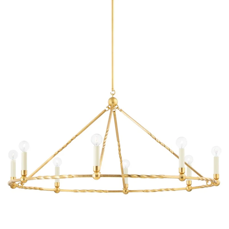 Large Chandeliers for Grand Halls and FoyersLarge Chandeliers for Grand Halls and FoyersMitzi Josephine H738808-VGL Chandelier Light - Vintage Gold Leaf