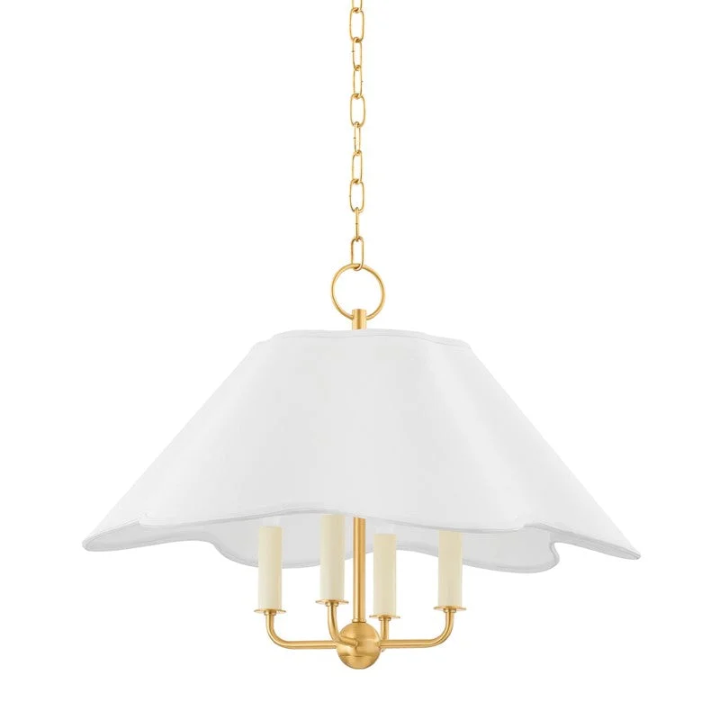 Minimalist Chandeliers for Sleek and Simple InteriorsMinimalist Chandeliers for Sleek and Simple InteriorsMitzi Rosanna H749804-AGB Chandelier Light - Aged Brass
