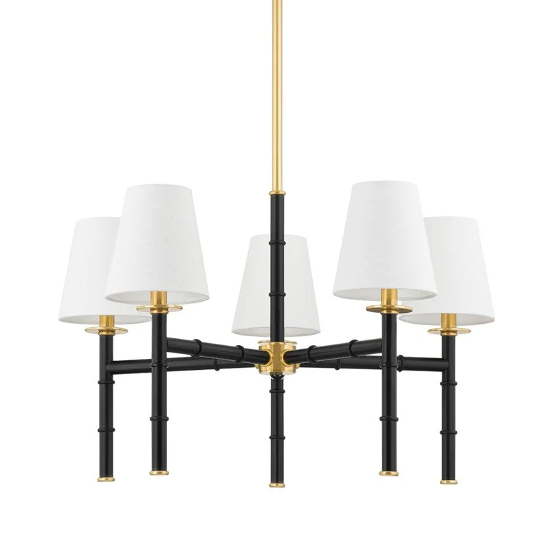 Chandeliers for Living Rooms to Create a Focal PointChandeliers for Living Rooms to Create a Focal PointMitzi Banyan H759805-AGB/SBK Chandelier Light - Aged Brass