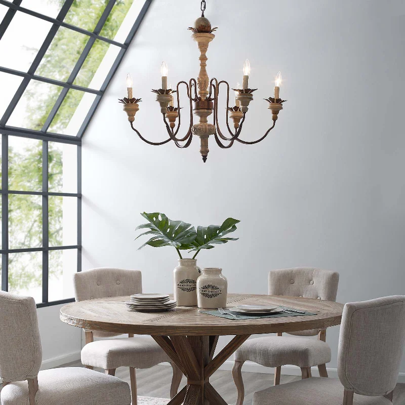 Chandeliers with Multiple Lights for Maximum IlluminationChandeliers with Multiple Lights for Maximum IlluminationBountiful Vintage French Pendant Ceiling Light Candelabra Chandelier By Modway - EEI-2888