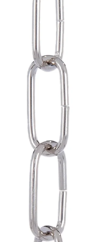 Small Chandeliers for Compact RoomsSmall Chandeliers for Compact RoomsNickel Plated 10 Gauge Straight Sided Oval Chain
