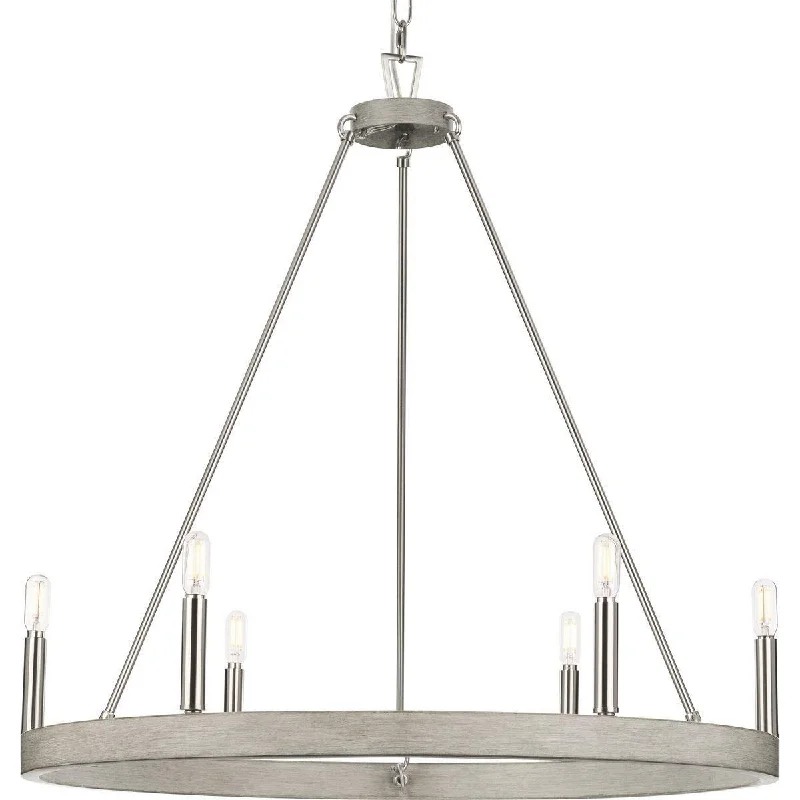 Chandeliers with Clear Crystal for a Sparkling EffectChandeliers with Clear Crystal for a Sparkling EffectGalloway 6-Light Chandelier