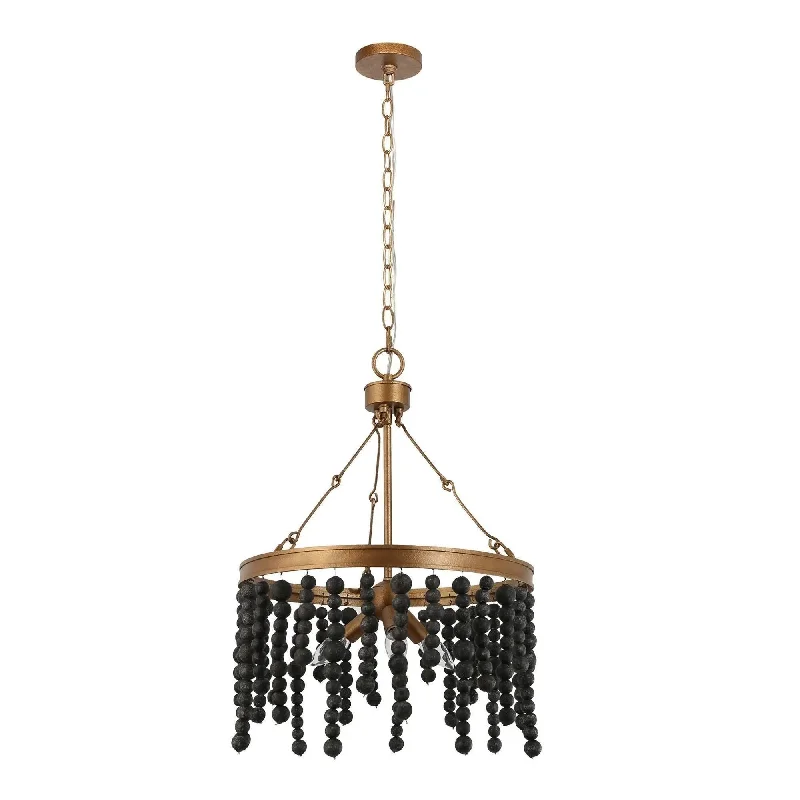Chandeliers for Dining Rooms to Set the Mood for MealsChandeliers for Dining Rooms to Set the Mood for MealsRutilar 3-Light Small Gold Chandelier