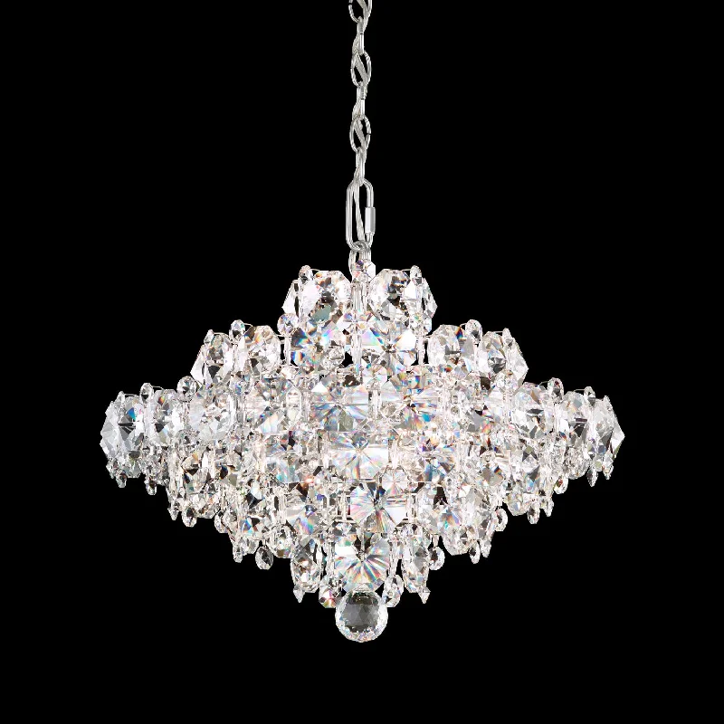 Chandeliers with Metal Frames in Copper FinishChandeliers with Metal Frames in Copper FinishBaronet Eight Light Pendant